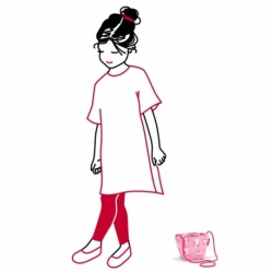 Сумка детская minibag abc friends pink, Reisenthel