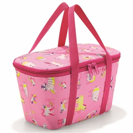 Термосумка детская coolerbag xs abc friends pink, Reisenthel