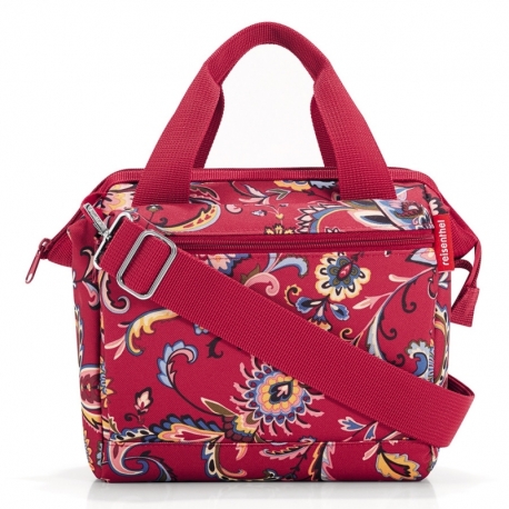 Сумка allrounder cross paisley ruby, Reisenthel