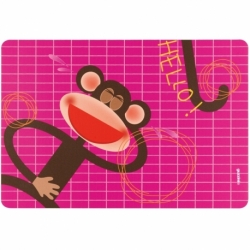 Коврик сервировочный детский hello обезьяна, Guzzini
