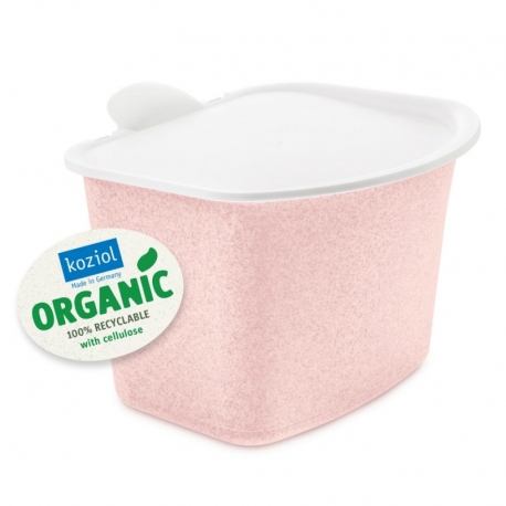 Контейнер для пищевых отходов bibo organic розовый, Koziol