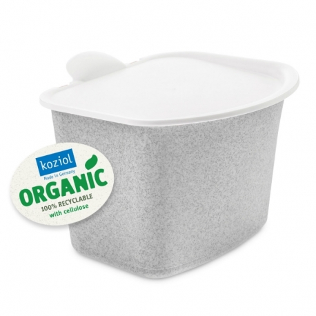 Контейнер для пищевых отходов bibo organic серый, Koziol