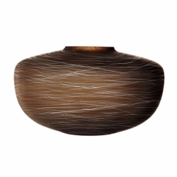 Ваза boulder 17,5 см коричневая, LSA International