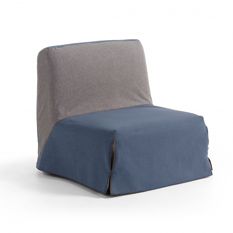 Кресло-кровать 80, ткань синяя, La Forma (ex Julia Grup)