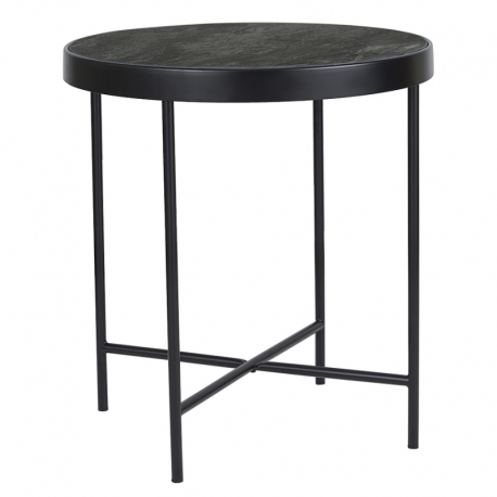 Столик кофейный Benigni черный, 42,5х46 см, Berg