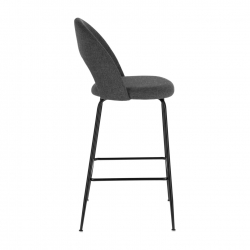 Барный стул Mahalia темно-серый