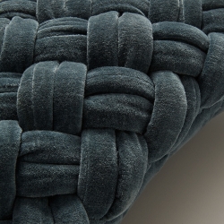 Чехол на подушку Shallow 45x45 ткань серый