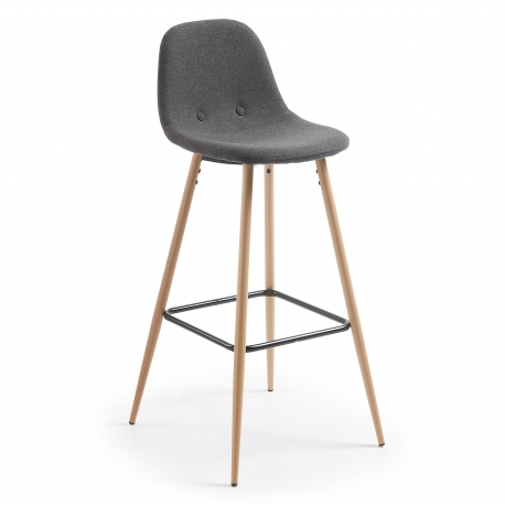 Барный стул Nilson темно-серый CC0276J15, La Forma