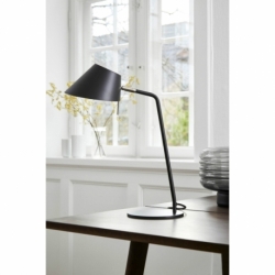 Лампа настольная Office D18 см черная матовая, Frandsen