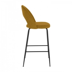Полубарный стул Mahalia горчично-желтый