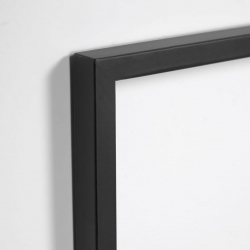 Настенная панель Nakita черная металлическая 40 x 46 см