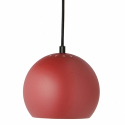 Лампа подвесная Ball темно-красная матовое покрытие, Frandsen