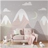 Бесшовные детские обои Горы (арт. g011),Mondeco