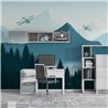 Бесшовные детские фотообои Горы (арт. g035),Mondeco