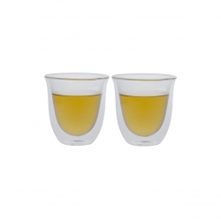 La Cafetiere Jack Set Of 2 Double Walled Glass Cappuccino Cups