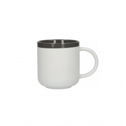 La Cafetiere Barcelona Cool Grey 450ml Latte Mug
