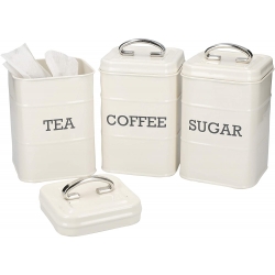 Набор емкостей для хранения чая, кофе, сахара Living Nostalgia