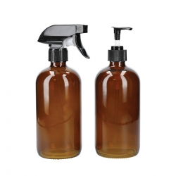 KitchenCraft Living Nostalgia Set of 2 Refillable Spray and Pump Bottles