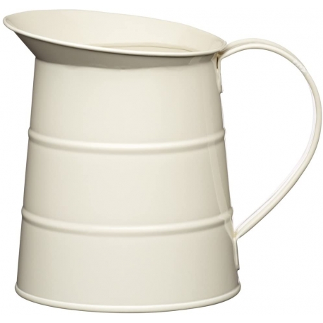 LN JUG 1.1 LITRES STEEL CREAM