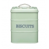 LN BISCUIT STORAGE TIN 14X19CM GREEN