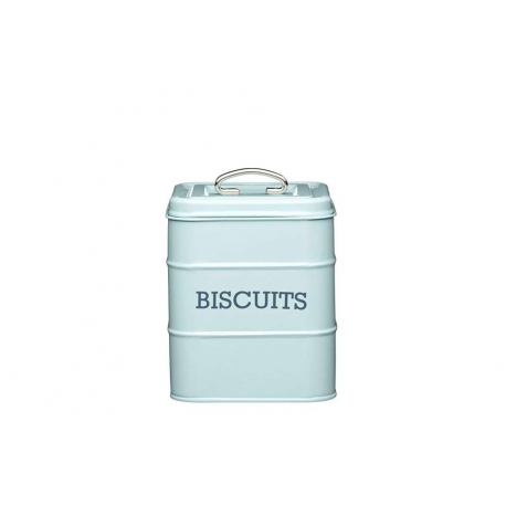 LN BISCUIT STORAGE TIN 14X19CM BLUE