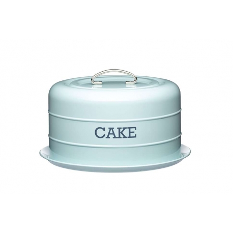 LN CAKE STORAGE TIN 28X18CM BLUE