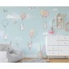 Бесшовные фотообои фрески в детскую Горы (арт. g030),Mondeco
