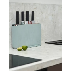 Набор из 4-х разделочных досок и 4-х ножей с держателем Cut&Store