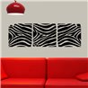 Интерьерная наклейка Зебра