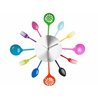 Часы для кухни Present Time Utinsels MultiColour