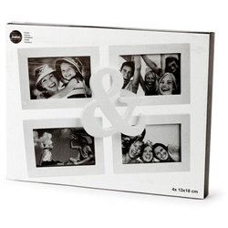 Фоторамка Frame & 4x 13x18 white, Balvi