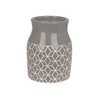 Ваза Present Time Hexagon серая