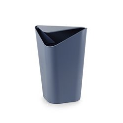Корзина для мусора CORNER дымчато-синий