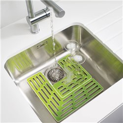Подложка для раковины универсальная SinkSaver зеленая/белая, Joseph Joseph