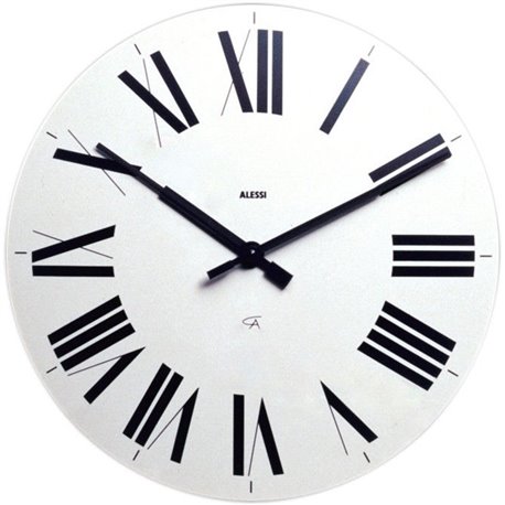Часы настенные Alessi Firenze белые
