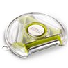 Овощечистка с тремя лезвиями компактная Rotary Peeler™ зеленая