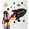 Наклейка для мела Space