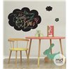 Наклейка для мела Clouds