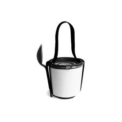 Ланч-бокс Lunch Pot черно-белый, Black+Blum