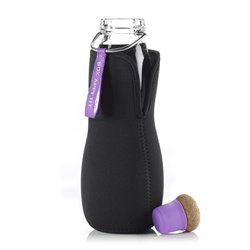 Эко-бутылка eau good glass с фильтром пурпурная, Black+Blum