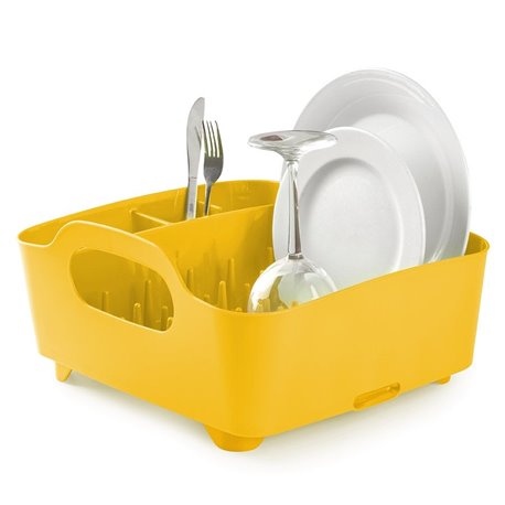 Сушилка для посуды Tub желтая
