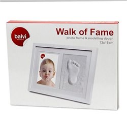 Фоторамка детская со слепком Walk of Fame 13x18 см, Balvi