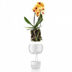 Горшок для орхидеи с функцией самополива 15 см белый, Eva Solo