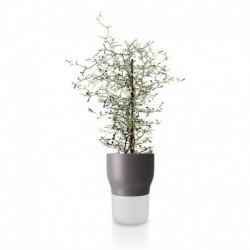 Горшок для растений с функцией самополива 13 см серый, Eva Solo