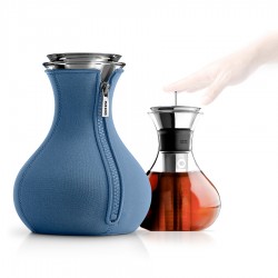 Чайник заварочный Tea maker в неопреновом текстурном чехле 1 л лунно - голубой, Eva Solo