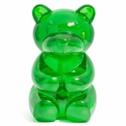 Книгодержатель Yummy bear зеленый, Balvi