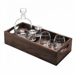 Набор для ценителей виски с деревянным подносом Islay whisky, LSA