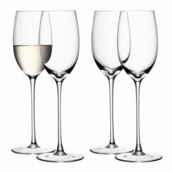 Набор из 4 бокалов для белого вина Wine 340 мл, LSA