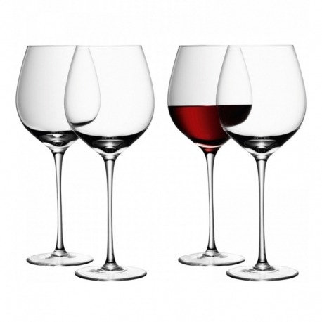 Набор из 4 бокалов для красного вина Wine 750 мл, LSA