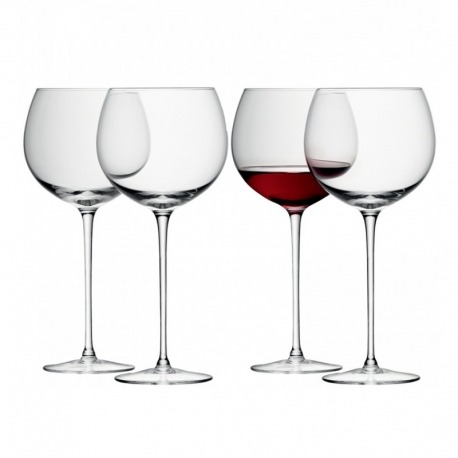 Набор из 4 круглых бокалов для вина Wine 570, LSA G867-20-301 мл